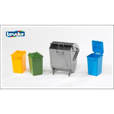Set de poubelles 4 pièces BRUDER