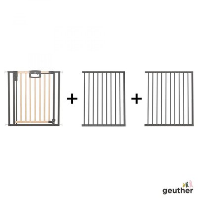 Barrière de porte à pression Easylock Plus bois/metal 216,5 cm 224,5 cm GEUTHER