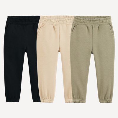 Set van 3 joggings in molton LA REDOUTE COLLECTIONS