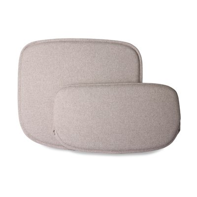 Kit confort en tissu pour chaises en métal quadrillé - Aslaug HKLIVING