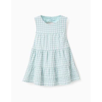 Robe Vichy avec Texture 'Brothers & Sisters' ZIPPY
