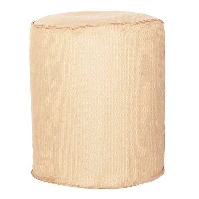Tabouret extérieur en tissu effet raphia MX HOME