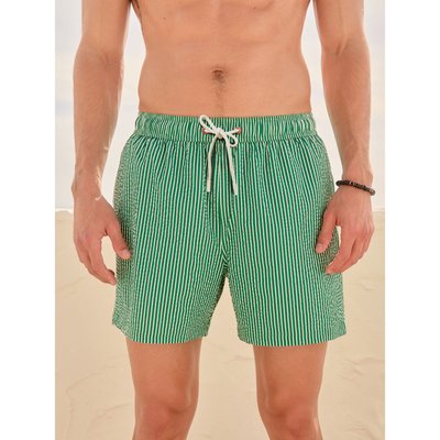 Short de bain 13 cm en seersucker à rayures NEXT