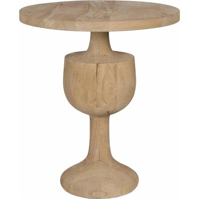table dappoint en bois de manguier finition naturelle RECOLLECTION
