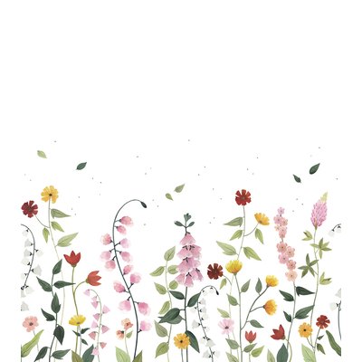 Papier peint panoramique fleurs QUERAN LILIPINSO