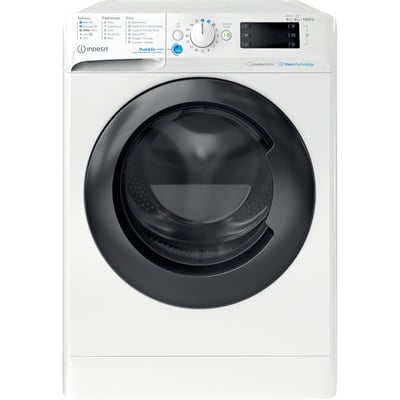 Lave linge séchant hublot BDE96435WKVFR - 9/6 kg - 1400 tr/min - Classe D - Moteur induction INDESIT