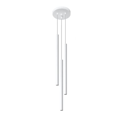 Suspension Acier Blanc G9 3 Pastelo EDEN