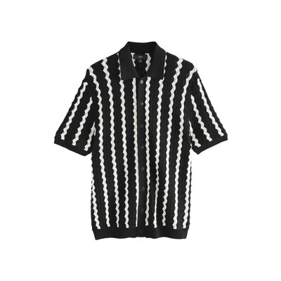 Polo boutonné à rayures NEXT