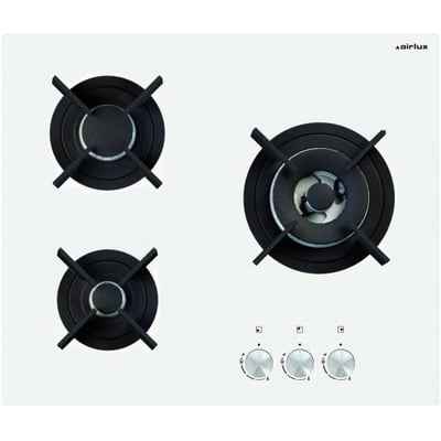 Plaques gaz dessus verre AV 635 HWH AIRLUX
