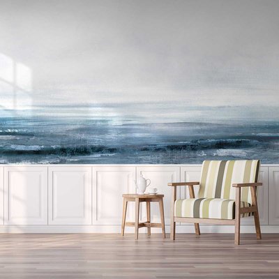 Papier peint horizon bleu HEXOA