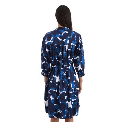 Robe en satin relaxed en viscose imprimée MARC O'POLO
