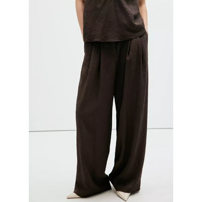 Pantalon fluide wideleg MANGO