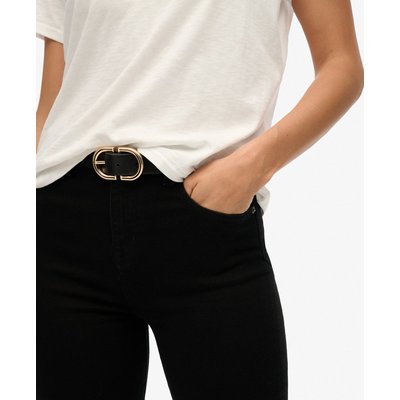 Jean évasé taille haute en coton biologique SUPERDRY