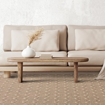 Minimalist Lattice Jute Rug ÉDITÉ