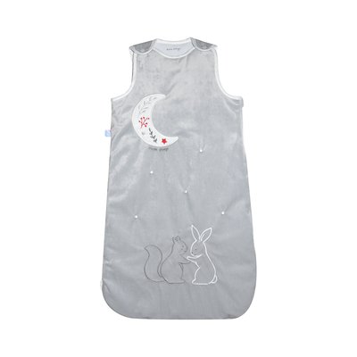 Gigoteuse hiver 0/6m fakir velours doux ouverture integrale SUCRE D'ORGE
