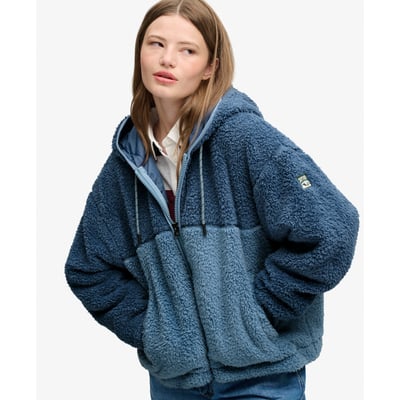 Sweat zippé à capuche Super Soft coupe décontractée SUPERDRY