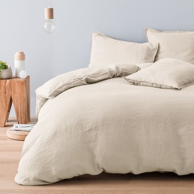 Housse de couette pur lin lavé français MILANO COTTON & CO