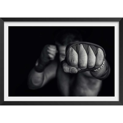 Affiche boxe left wing HEXOA