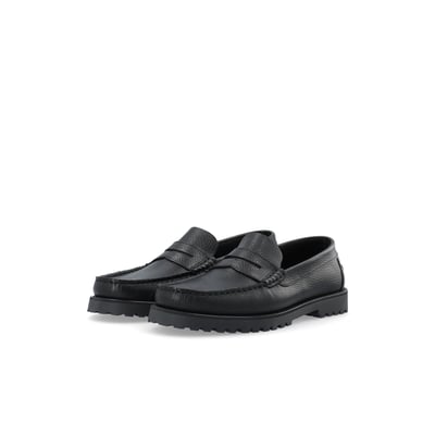 Mocassins En Cuir BIANCO