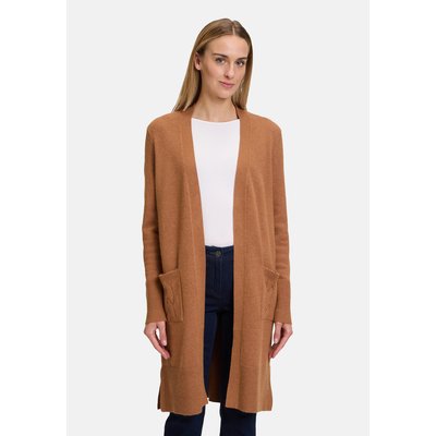 Cardigan long en maille à poches plaquées BETTY BARCLAY
