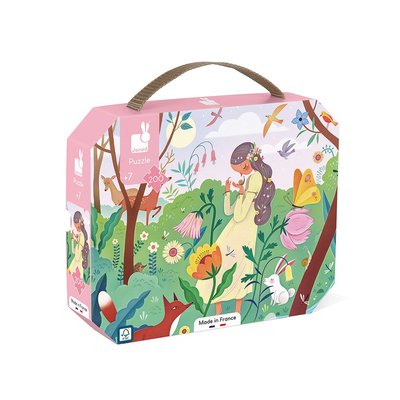 Puzzle Enfant Dame Nature 200 Pièces Dès 7 Ans JANOD