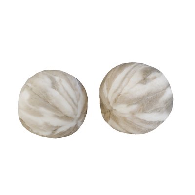 Coussin balle imitation fourrure MX HOME