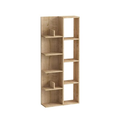 Bibliothèque 4 niches et 4 étagères - LILY CALICOSY