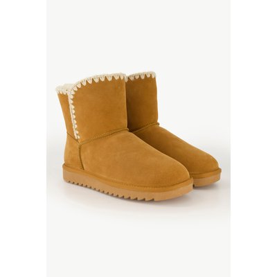 Bottines en cuir d'agneau, cuir suédé ARA