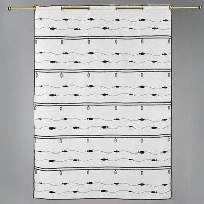 Modulable brodé petits poissons HOME MAISON