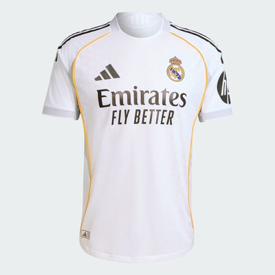 Maillot Authentique Domicile Real Madrid 25/26 adidas Performance