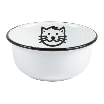 Gamelle pour chat métal émaillé IB LAURSEN