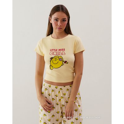 Top court en jersey jaune little miss chill ENGBABYCHIPIZ UNDIZ