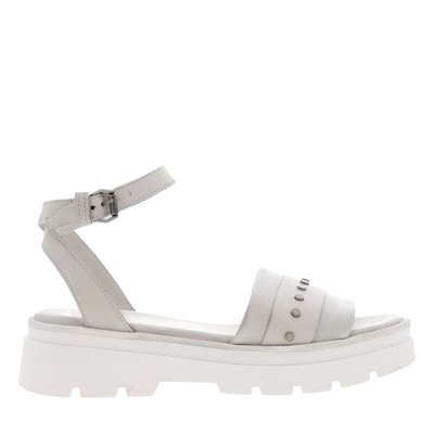 Sandales cuir plateforme compensées MJUS