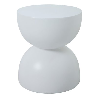 Table d'appoint bout de canapé en magnésite, intérieur extérieur, VEJEN NORDLYS