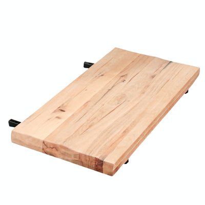 Rallonge pour les tables en chêne blanc bords naturels 300 cm PALERME (50 cm) PIER IMPORT