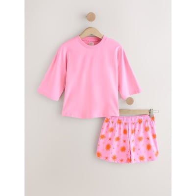 Ensemble pyjama avec short en coton NEXT
