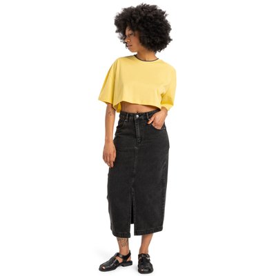 Jupe midi en denim LONG QUIKSILVER