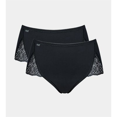 Lot de 2 culottes hautes Pure Sense Luxe SLOGGI