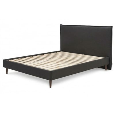 Lit bois revêtement tissu, SARY BOBOCHIC