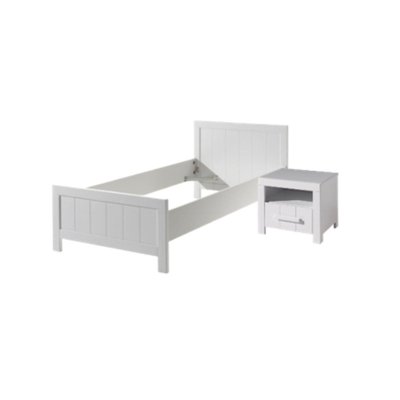 ERIK  Lit simple + Chevet VIPACK