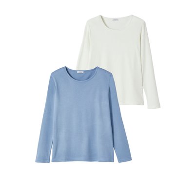 T-shirt col montant - Lot de 2 DAMART