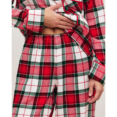 Pantalon en flanelle à carreaux HOMECHECKIZ UNDIZ