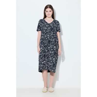 Robe midi en coton bio motif floral ULLA POPKEN