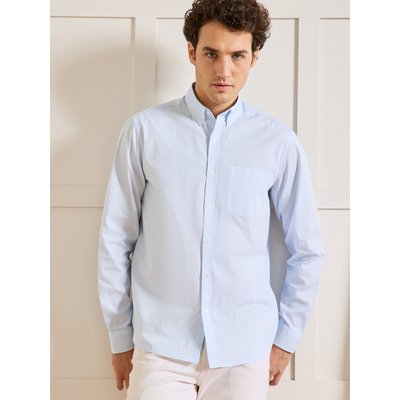 Chemise popeline rayée Regular Fit CYRILLUS