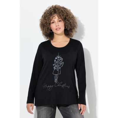 T-shirt de Noël Classic à col rond ULLA POPKEN