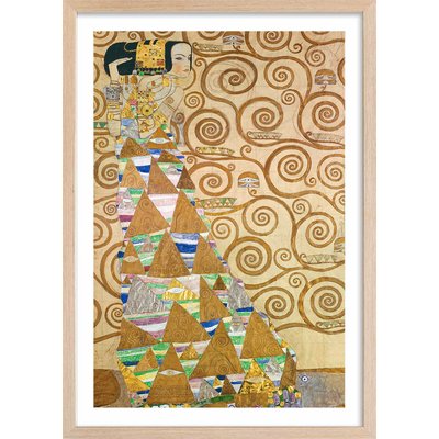 Affiche Study for Expectation par Gustav Klimt HEXOA