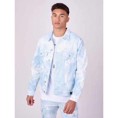 Veste jean tie and dye outlet
