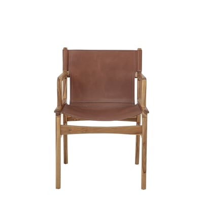 Chaise en cuir Ollie BLOOMINGVILLE