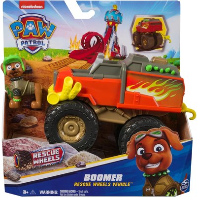 Paw Patrol - Pat Patrouille - Véhicule Figurine Boomer Rescue Wheels SPIN MASTER