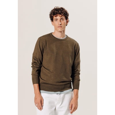 Pull col rond en laine mérinos RODIER